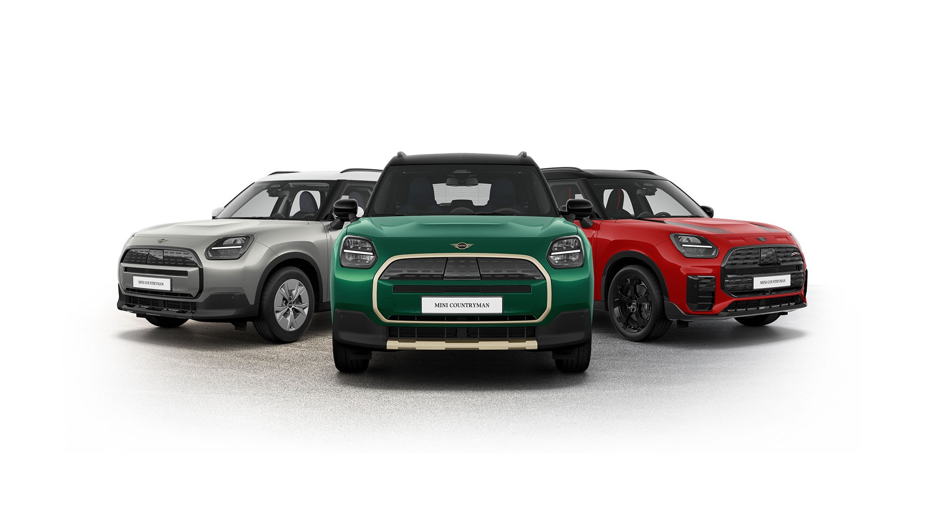 All-Electric MINI Countryman - equipment - colours